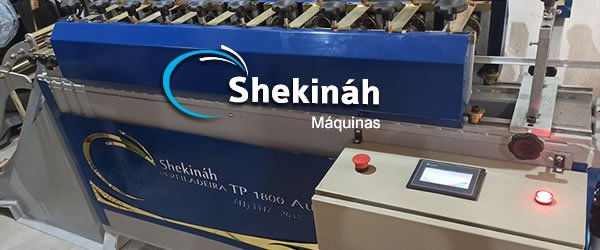 Shekináh Máquinas | Fabricação de Máquinas, Fitas Metálicas Perfuradas e Lisas. 