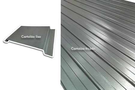 Cartolão liso e perfurado