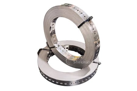 Fita Perfurada Inox 19mm